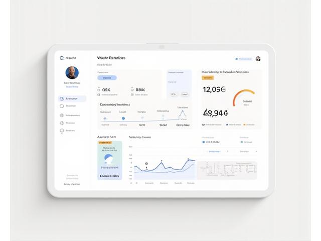 A clean, modern digital dashboard showing mood tracking and stress level graphs, representing wellness progress.